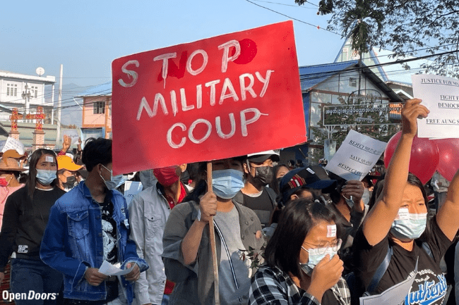 The Crisis Continues in Myanmar | Open Doors Canada
