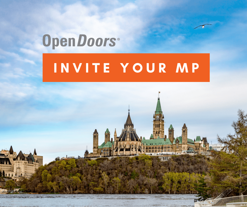 Invite your MP! Open Doors Canada