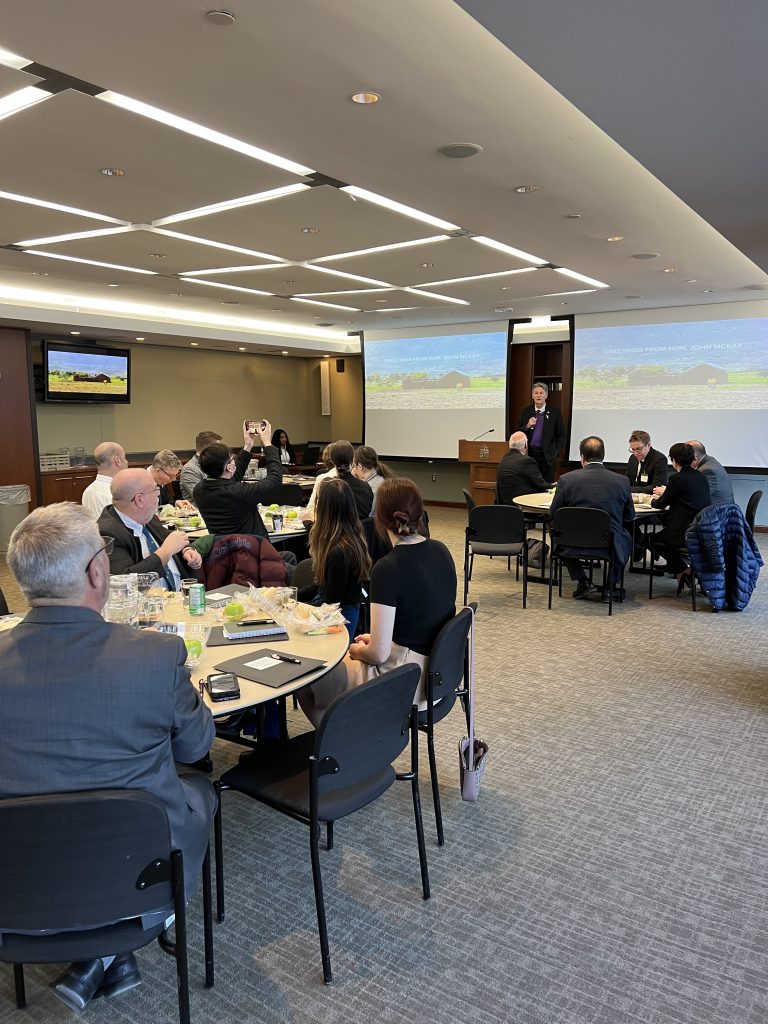 Event Recap Open Doors presentation to Canadian Parliamentarians in